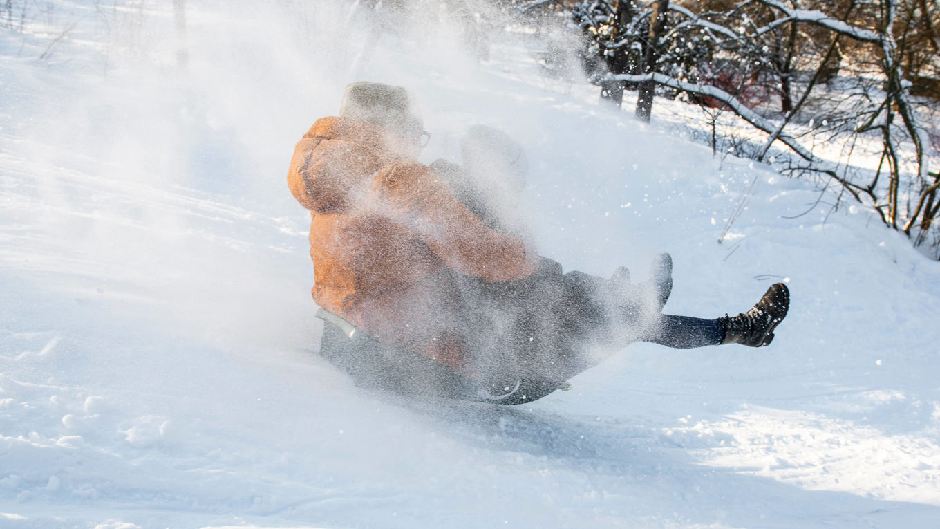 Sledding in Lapland Winter fun for all ages